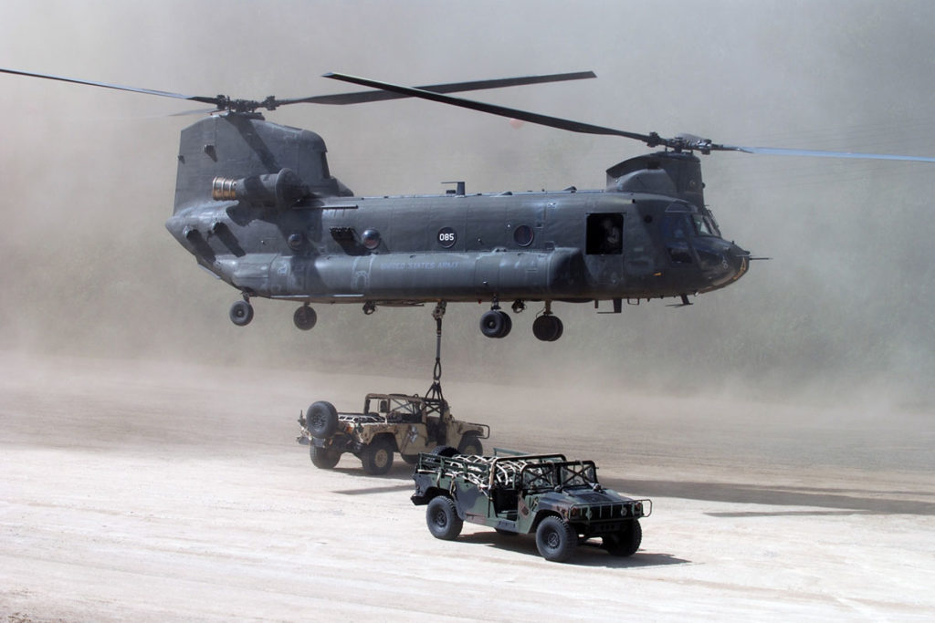 USA Army awards Boeing $160 million to continue chinook rotor blade support