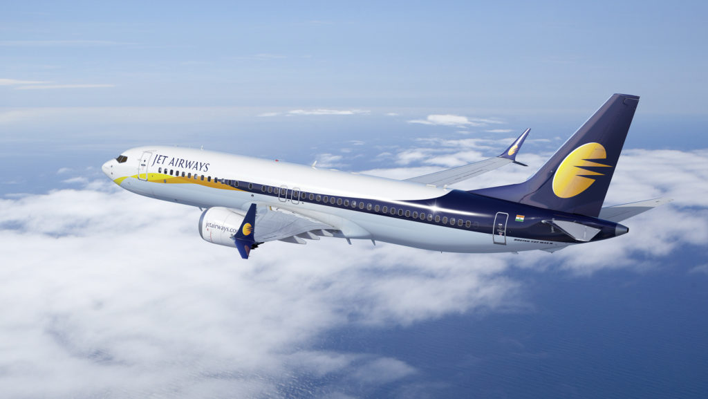 Jet Airways receives its fifth Boeing 737 MAX