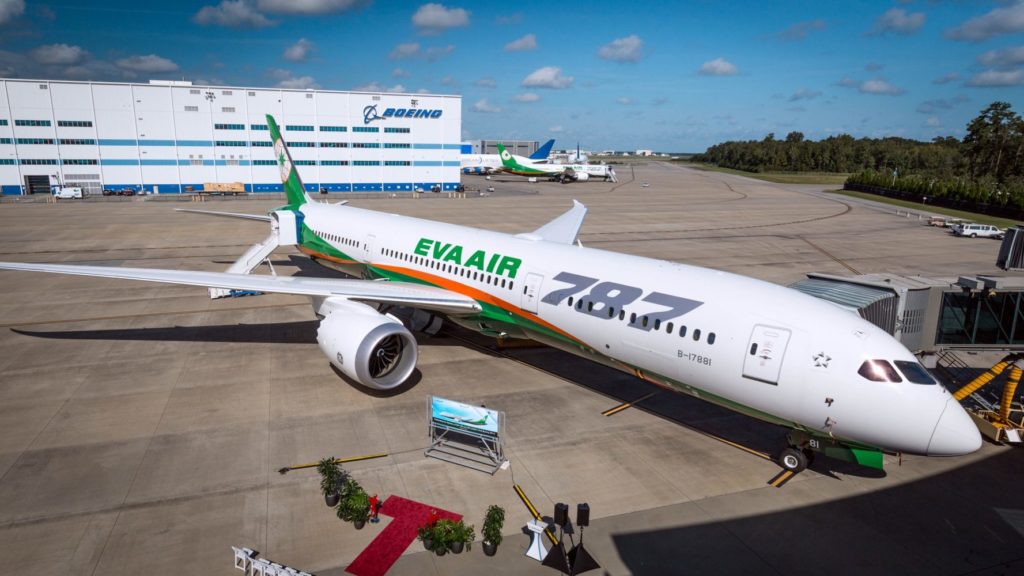 Boeing, Air Lease and EVA Air celebrate Airline’s first 787-9 Dreamliner