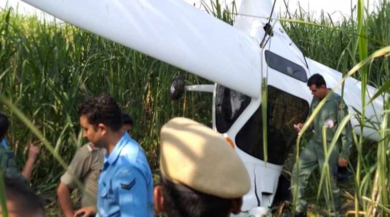 IAF’s microlight aircraft crashes, pilots safe