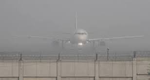 Dense fog disrupts flight operations at Delhi airport