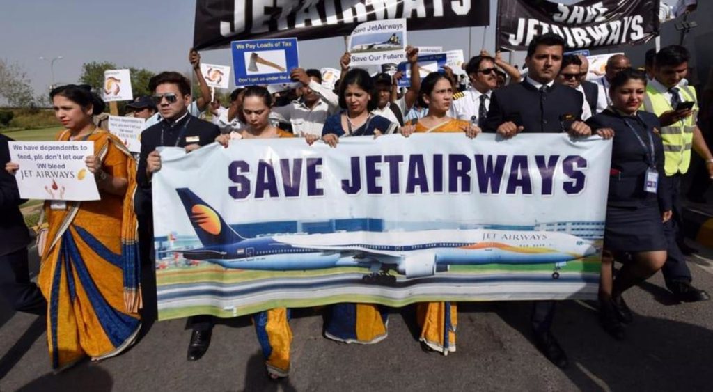 Ask SBI to release one month’s salary to Jet Airways staff: NAG to Narendra Modi