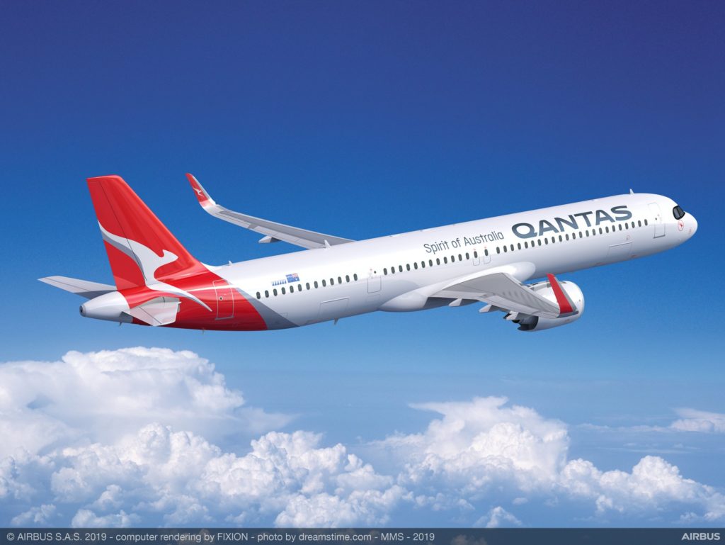 Qantas backs the A321XLR with an agreement for 36 aircraft