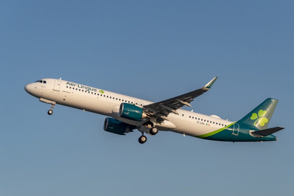 Aer Lingus takes delivery of its first A321LR