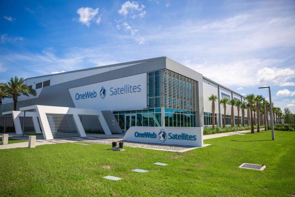 OneWeb Satellites inaugurates Florida factory with Airbus
