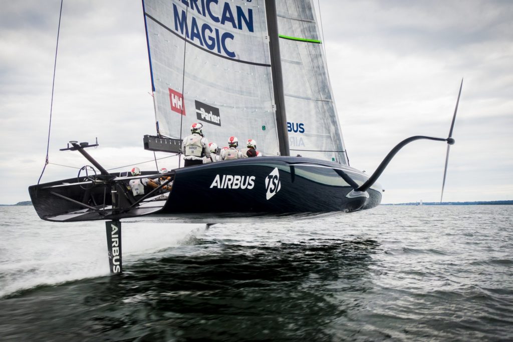 Airbus supports American Magic in its bid for the America’s Cup