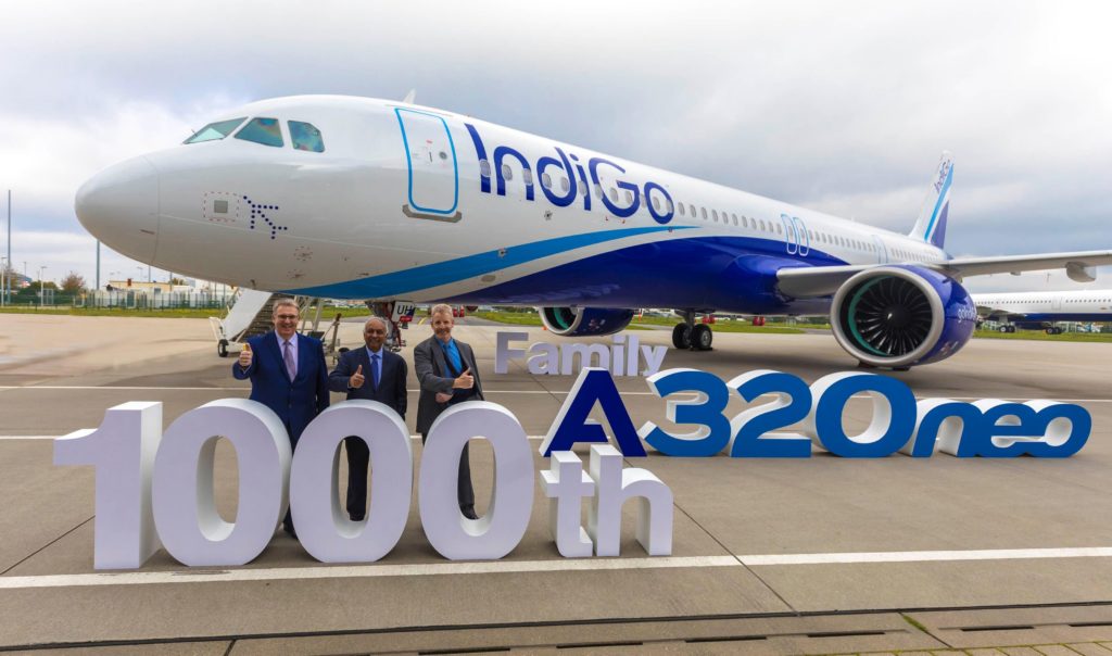 Airbus marks its 1,000th A320neo Family aircraft delivery