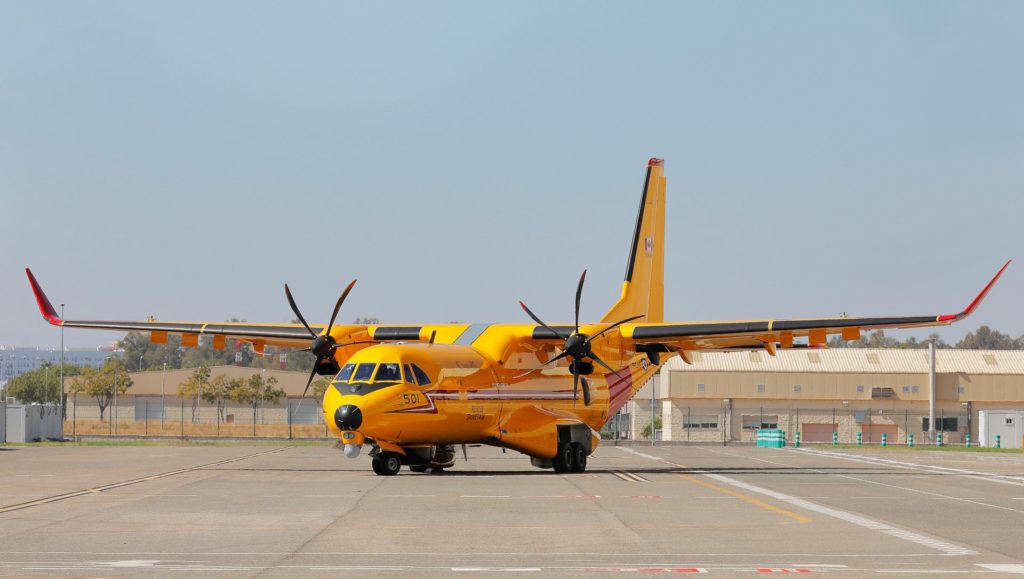 First Royal Canadian Air Force C295 shows off its final livery