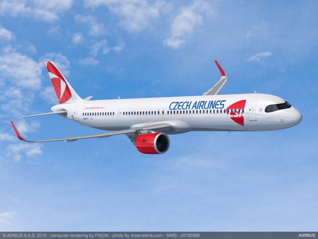 Czech Airlines orders 4 A220 and upsizes 3 A320neo to A321XLR
