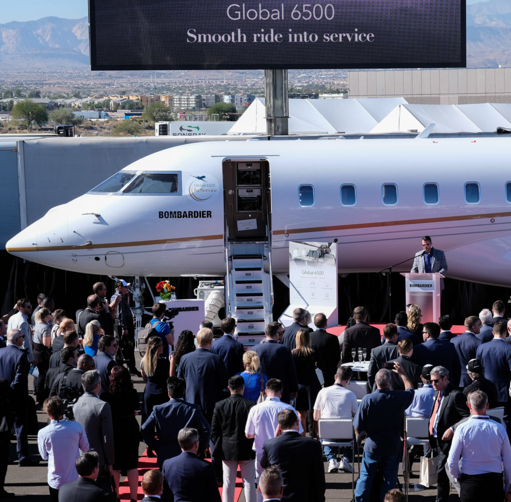 Global 6500 Aircraft makes worldwide Debut at NBAA-BACE 2019