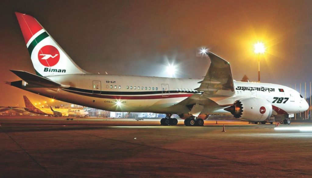 Biman Bangladesh Airlines orders for two 787-9 Dreamliner Jets