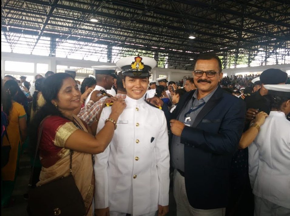 Indian Navy gets first woman pilot from Bihar