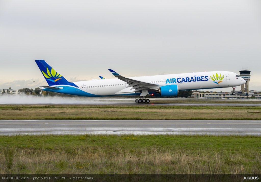First Airbus A350-1000 joins Air Caraibes’ fleet