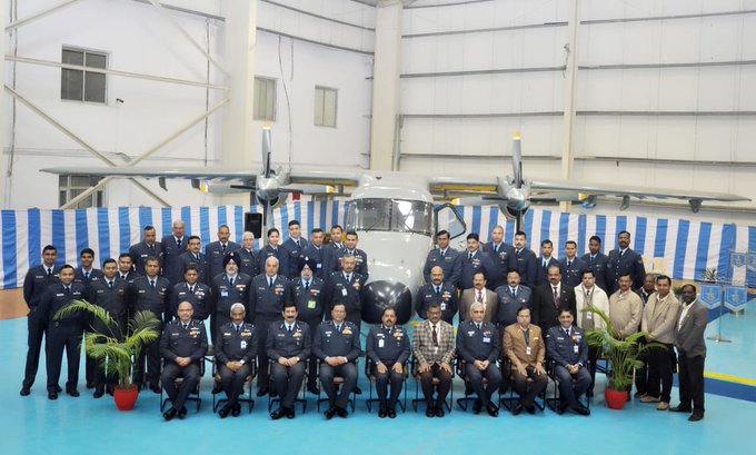 IAF chief inducts Dornier aircraft into 41 Squadron