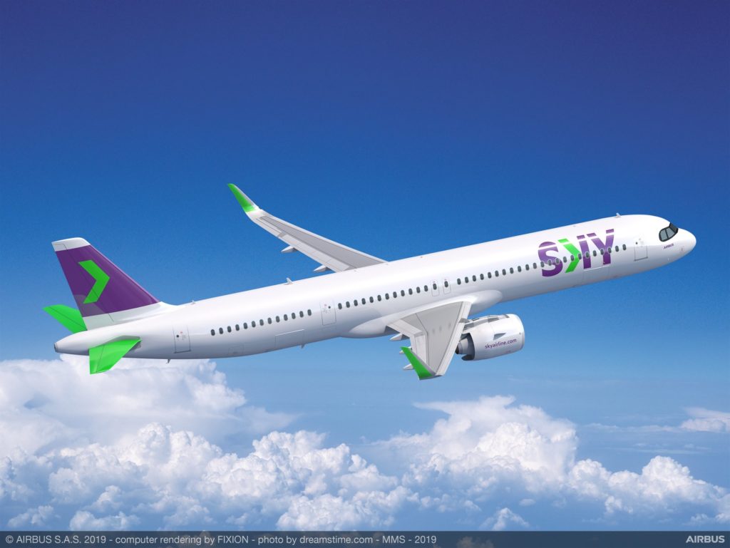 Chile’s SKY orders 10 A321XLRs to expand its international footprint