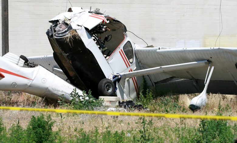 Trainer aircraft crashes, pilot dies