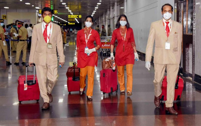 Post-lockdown flights: Cabin crew attire to have face shield, gown and mask