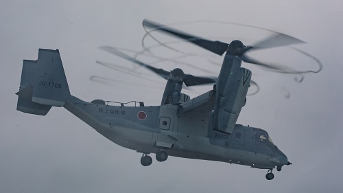 Bell Boeing delivers first V-22 Osprey to Japan