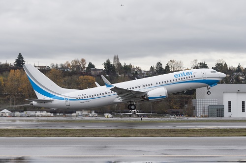 Enter Air to purchase up to four Boeing 737-8 Jets