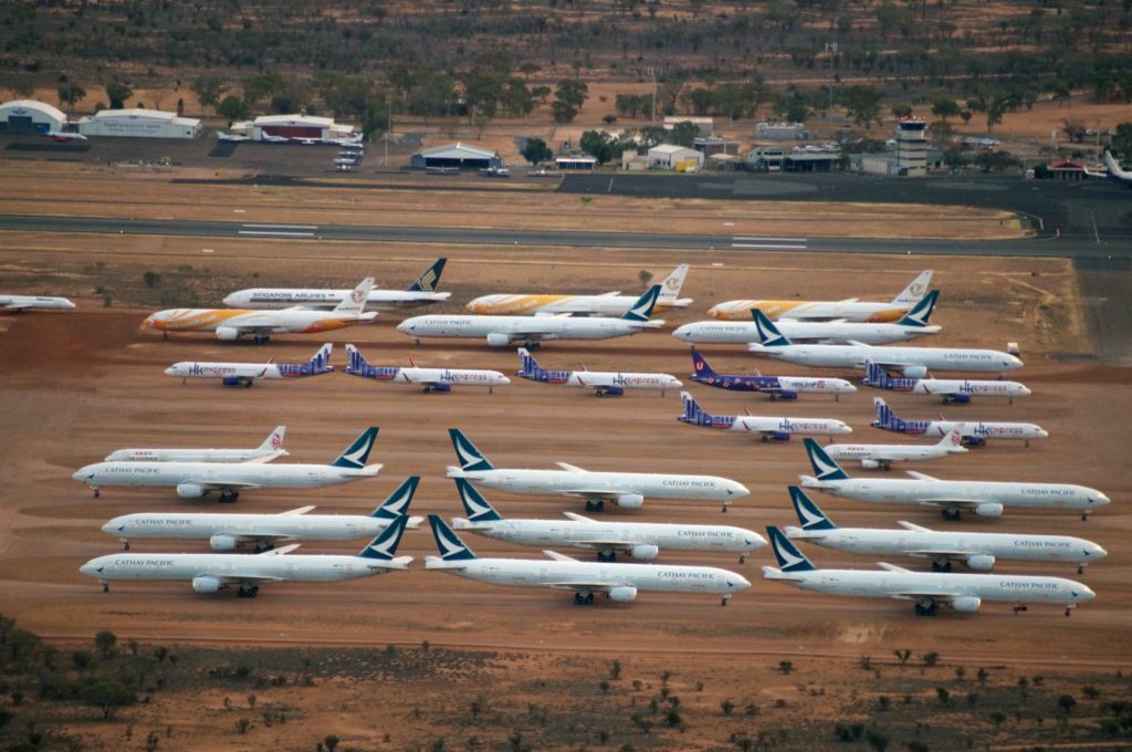 Storage owners seek more space for grounded planes in Australia