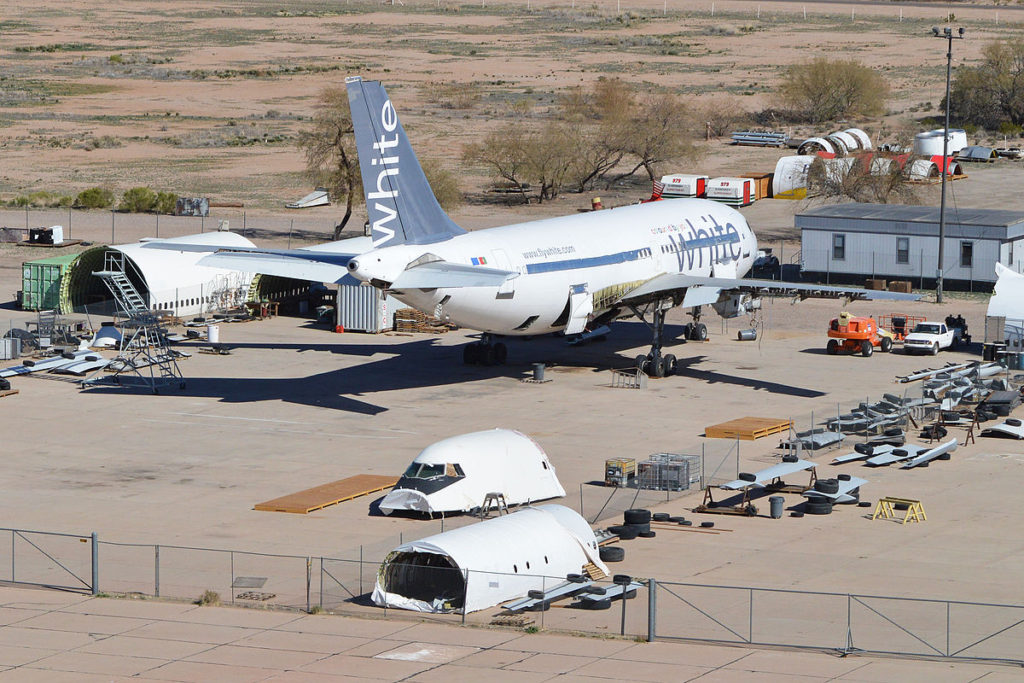 With airline fleets grounded, plane recyclers bet on parts boom