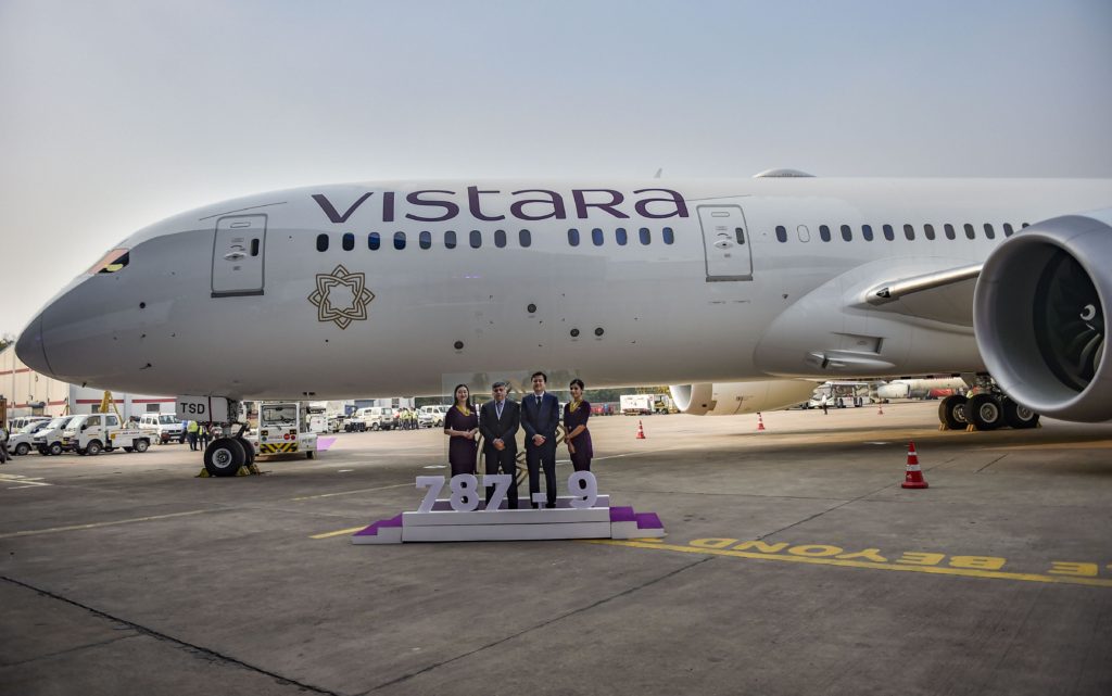 Vistara: First airline to offer in-flight WiFi internet on B787-9