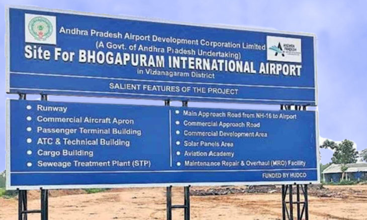 Andhra urges Modi government to expedite Bhogapuram airport’s construction