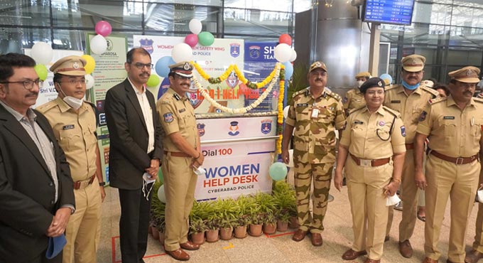Women help desk opened at Hyderabad Airport