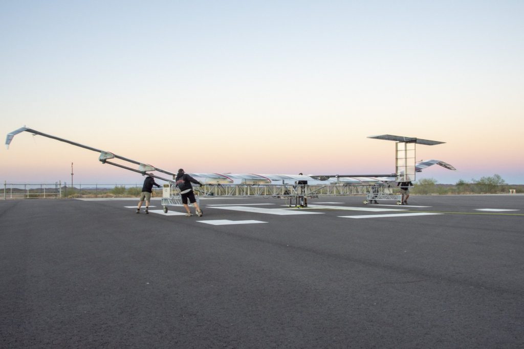 Airbus Zephyr new test flight campaign in Arizona
