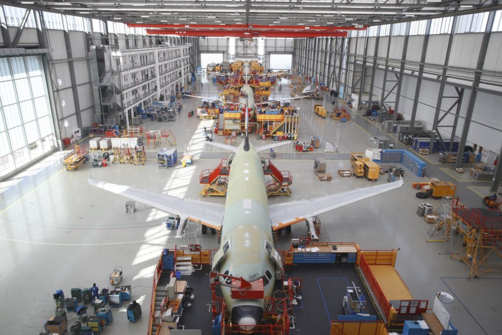 Airbus updates production rates in response to market environment