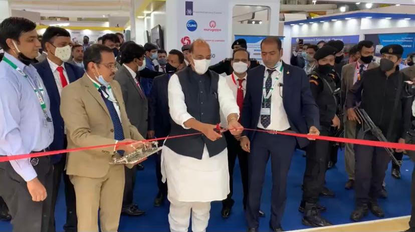 Rajnath Singh inaugurates Dassault Systèmes showcase at Aero India