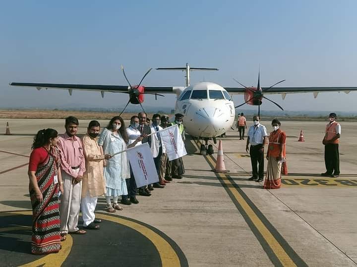 Alliance Air starts flights on Hyderabad-Hubballi route