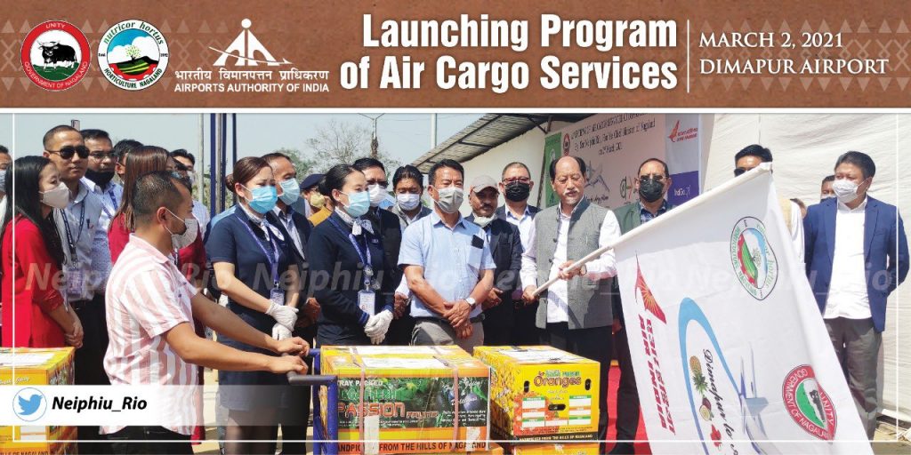 Air Cargo service launched in Nagaland