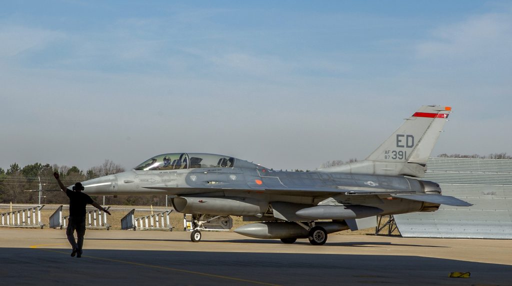 Lockheed Martin receives first F-16 for depot sustainment program