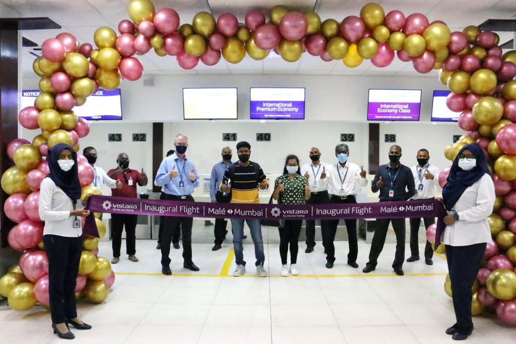 Vistara starts operating flights on Mumbai-Male route