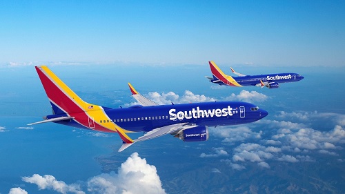 Southwest Airlines Orders 100 Boeing 737 MAX Jets, Plus 155 Options