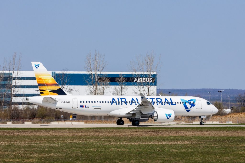 Air Austral becomes first French A220 operator