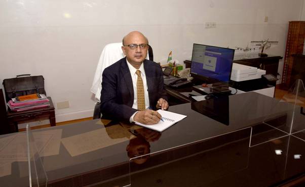 Rajiv Bansal takes charge as Civil Aviation Secretary