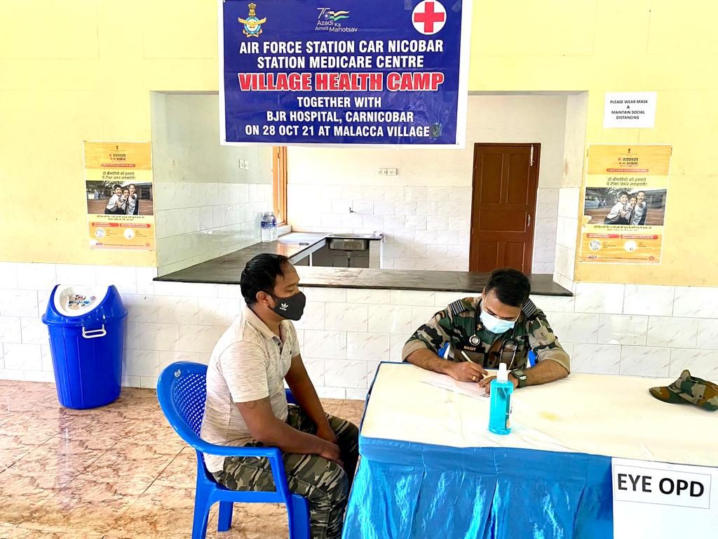 Air Force Station, Carnicobar conducts multi-specialist medical camp