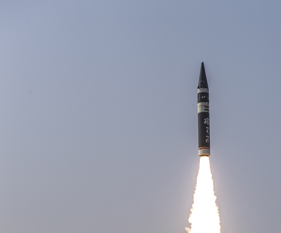 New generation ballistic missile ‘Agni P’ successfully test-fired by DRDO
