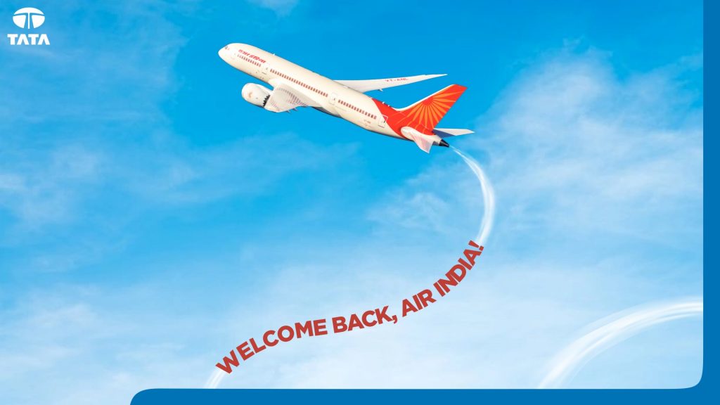 Air India back under Tatas wings