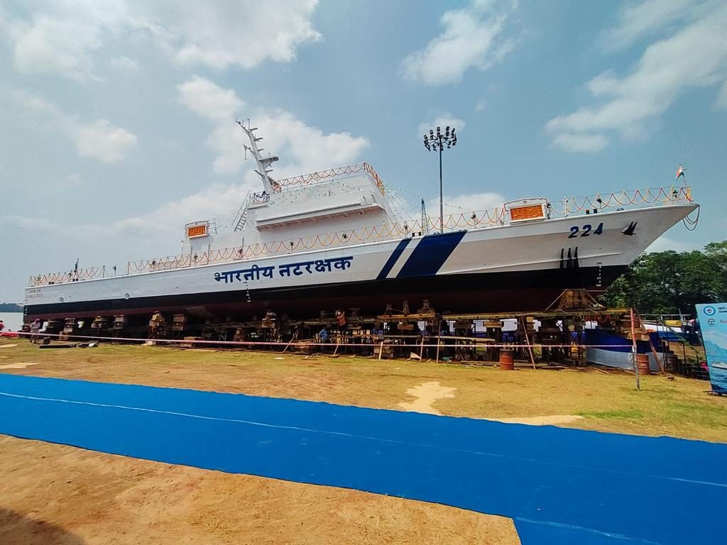 Fast patrol vessel ICGS ‘Kamla Devi’ launched in Kolkata