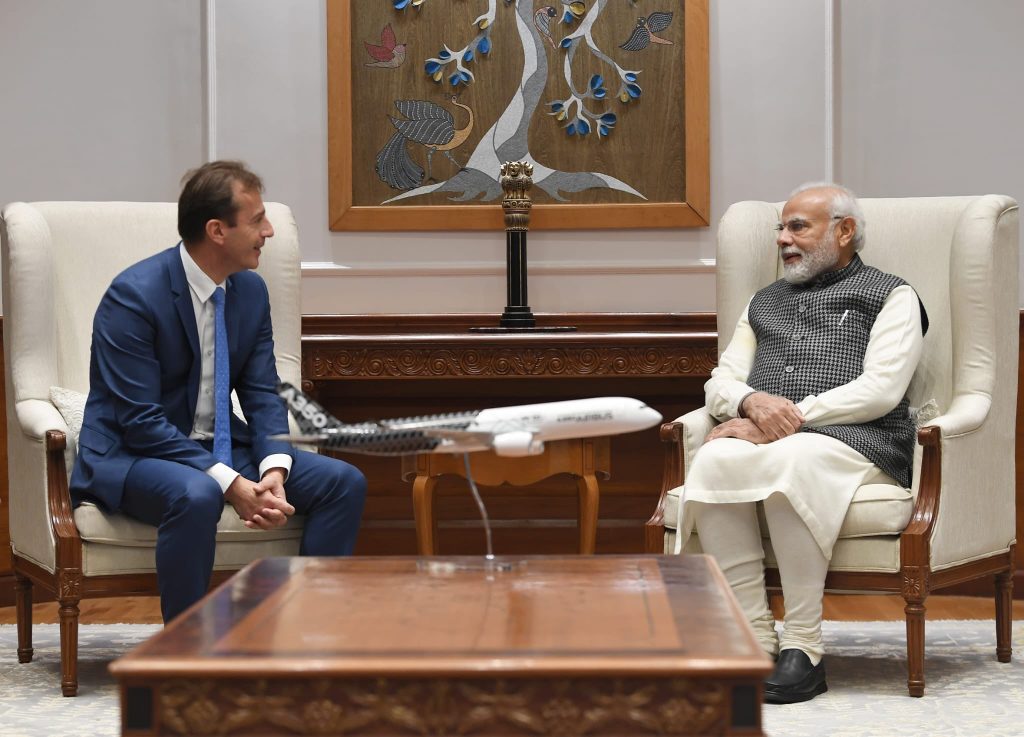 Airbus CEO meets India’s Prime Minister