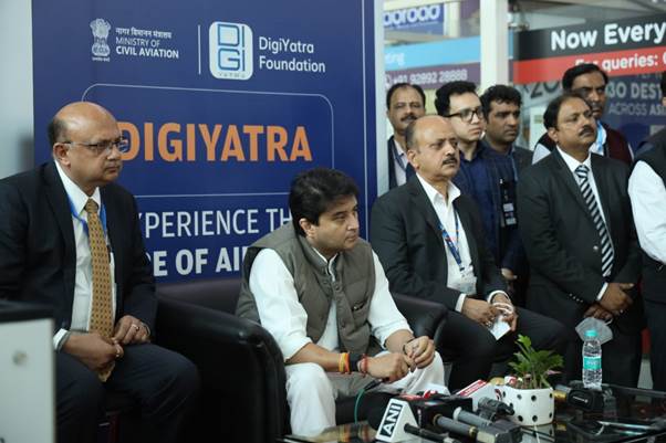 Jyotiraditya Scindia launches Digi Yatra for three Indian Airports